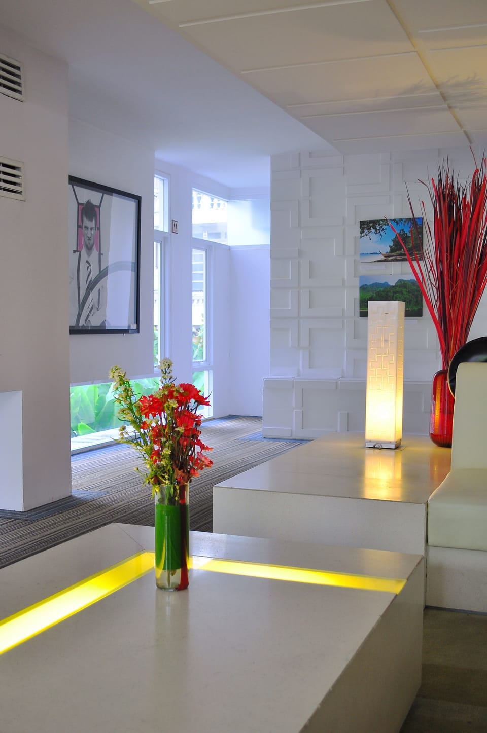 Reception hall