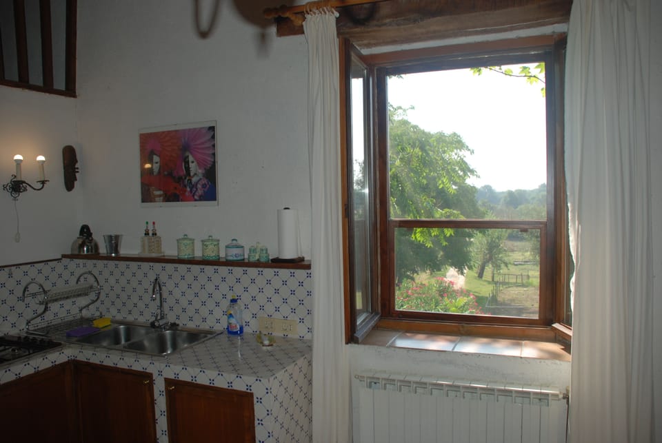 Standard Apartment, 3 Bedrooms, Fireplace, Garden View | Garden view