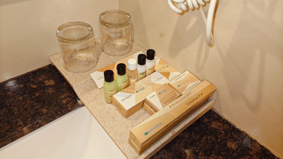 Premium | Bathroom | Shower, rainfall showerhead, designer toiletries, hair dryer