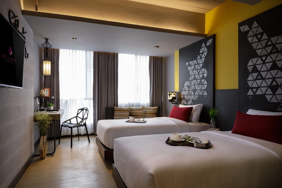 Superior Double or Twin Room, 1 Double or 2 Twin Beds | Minibar, in-room safe, desk, blackout drapes