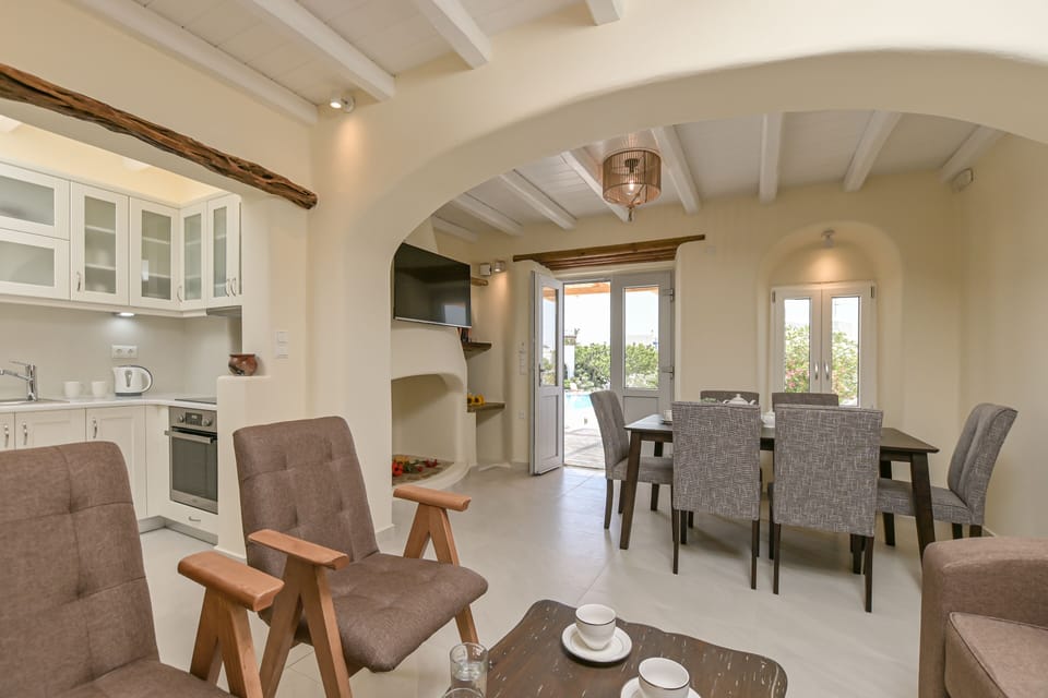 Exclusive Villa, 3 Bedrooms, Sea View (Outdoor Jetted Tub) | Private kitchen | Coffee/tea maker, electric kettle, eco-friendly cleaning products