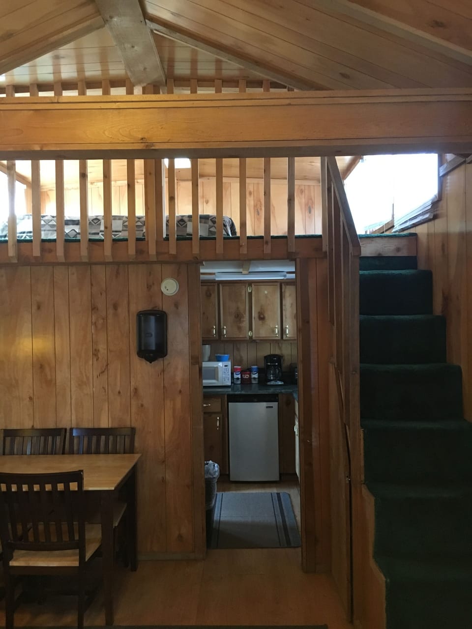 Cabin, Multiple Beds (with Loft C10) | Living area | Flat-screen TV