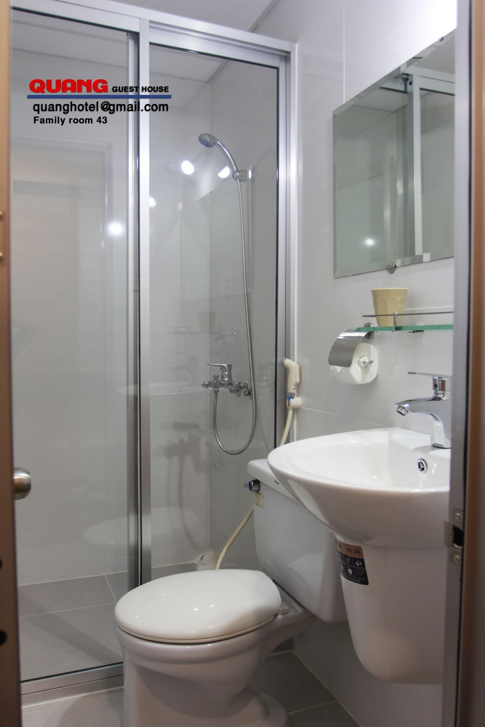 Family Studio, 1 Bedroom, City View | Bathroom | Shower, bidet, towels, soap
