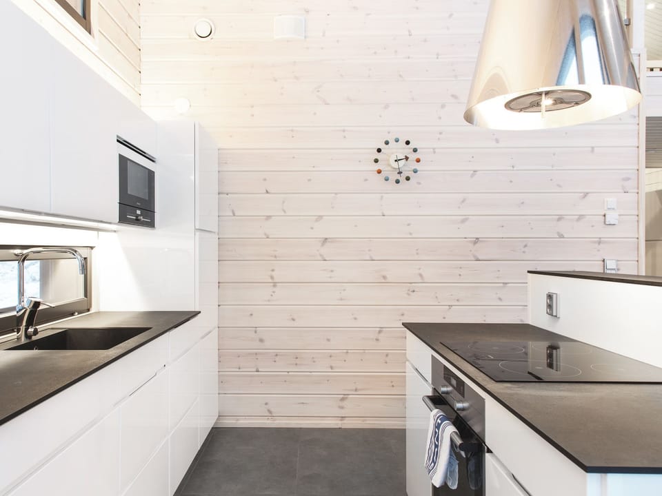 Design Villa, 3 Bedrooms, Sauna | Private kitchen | Full-size fridge, microwave, oven, stovetop
