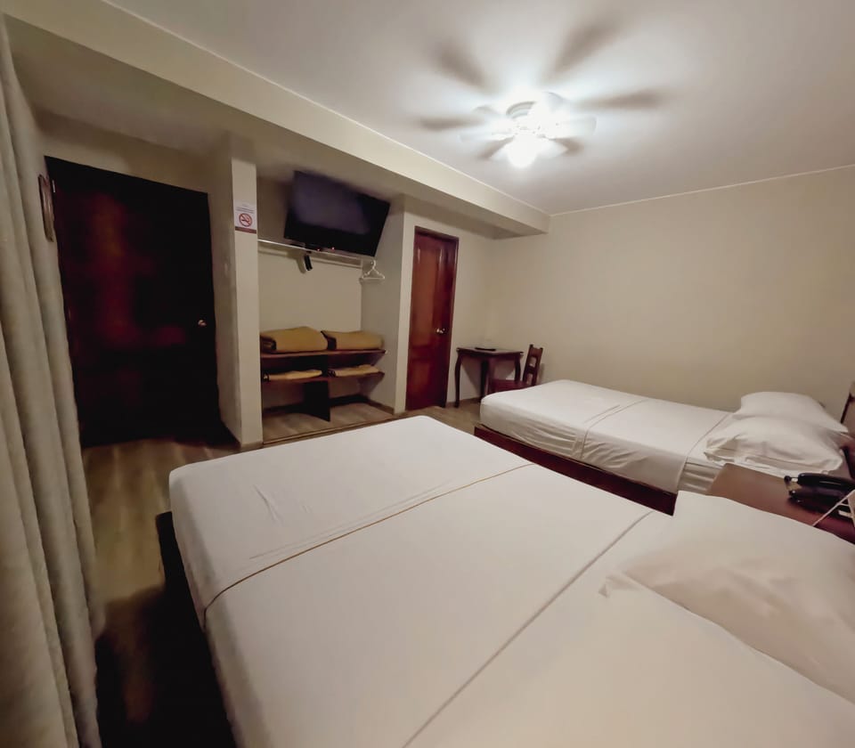Classic Twin Room | Laptop workspace, blackout drapes, iron/ironing board (on request)