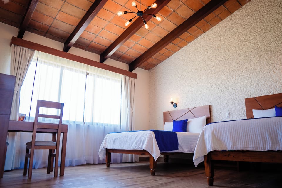 Standard Room, 2 Double Beds | View from room