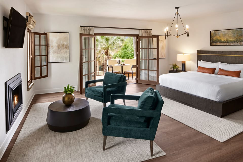 Luxury Grand View King | Premium bedding, down comforters, pillowtop beds, individually decorated
