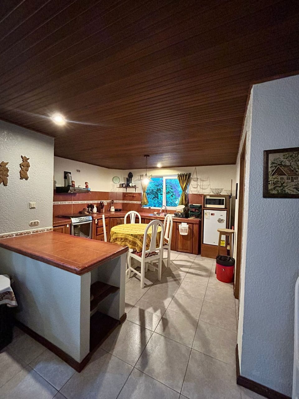 Family Apartment, 2 Bedrooms, Garden View | Private kitchen | Full-size fridge, oven, toaster, blender