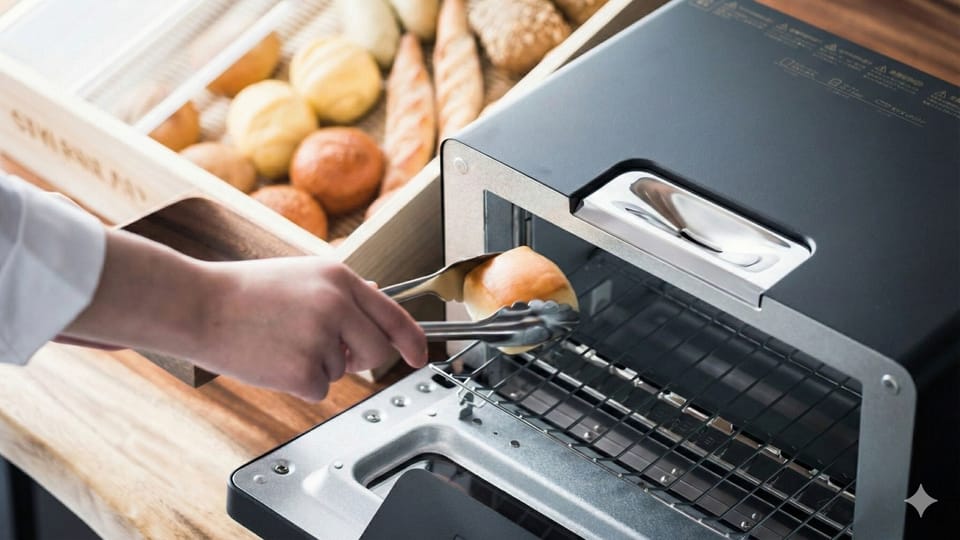 Free daily self-serve breakfast