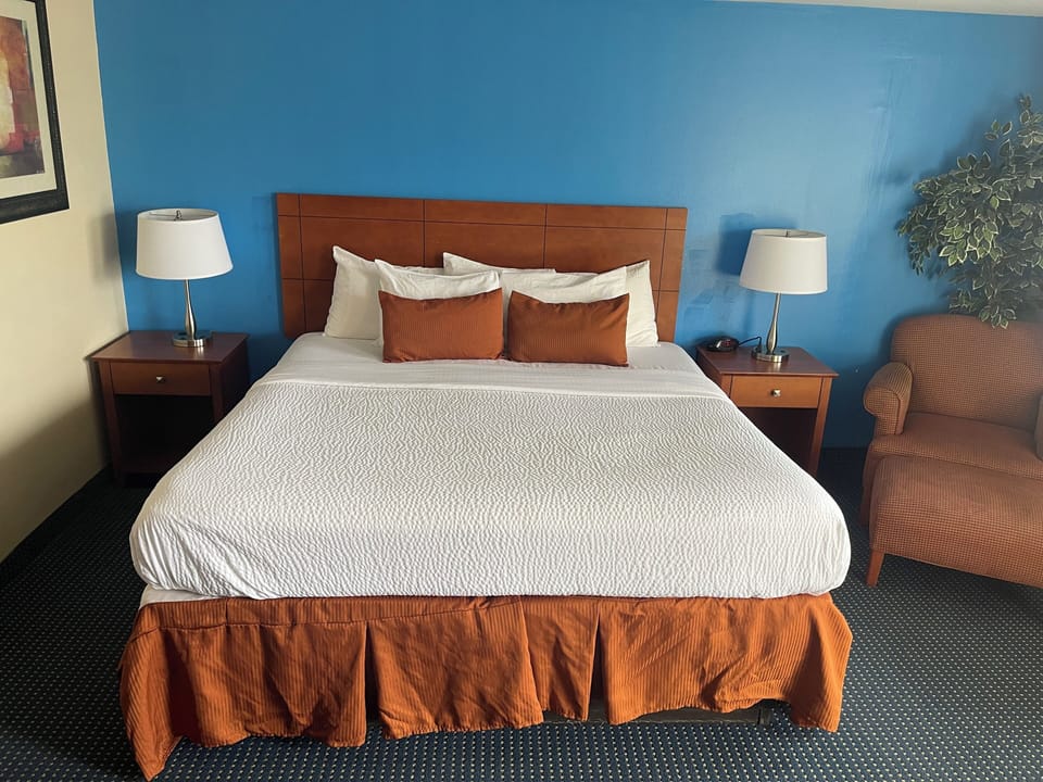 Deluxe Room, 1 King Bed | Desk, free WiFi, bed sheets