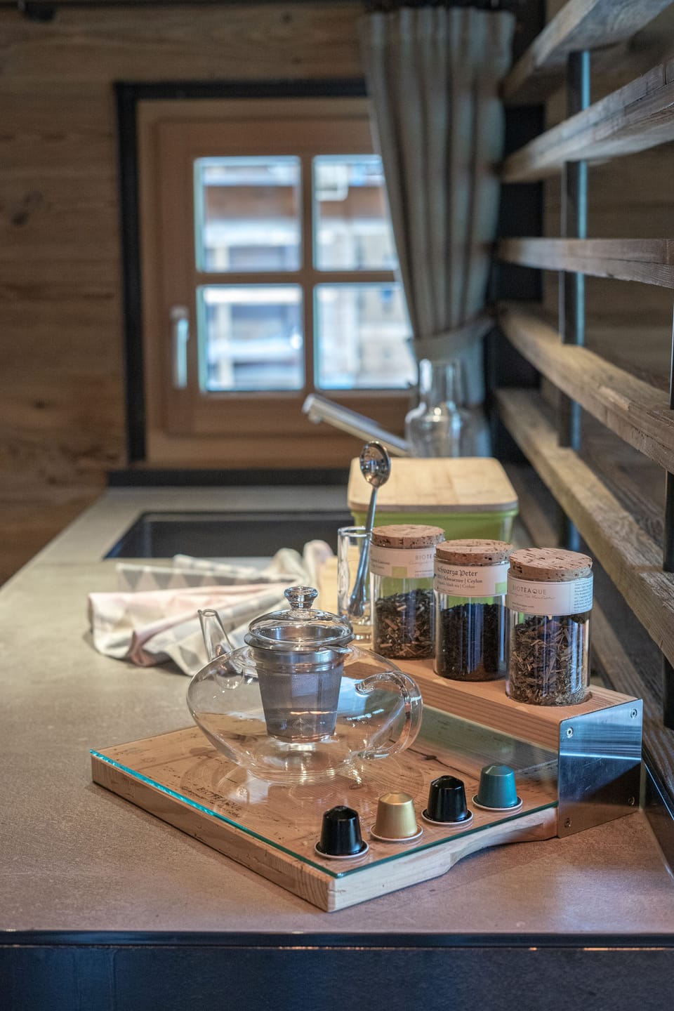 Chalet, 2 Bedrooms, Sauna (excl. cleaning fee 190.00 EUR) | Private kitchen | Coffee/tea maker, fridge, oven, stovetop