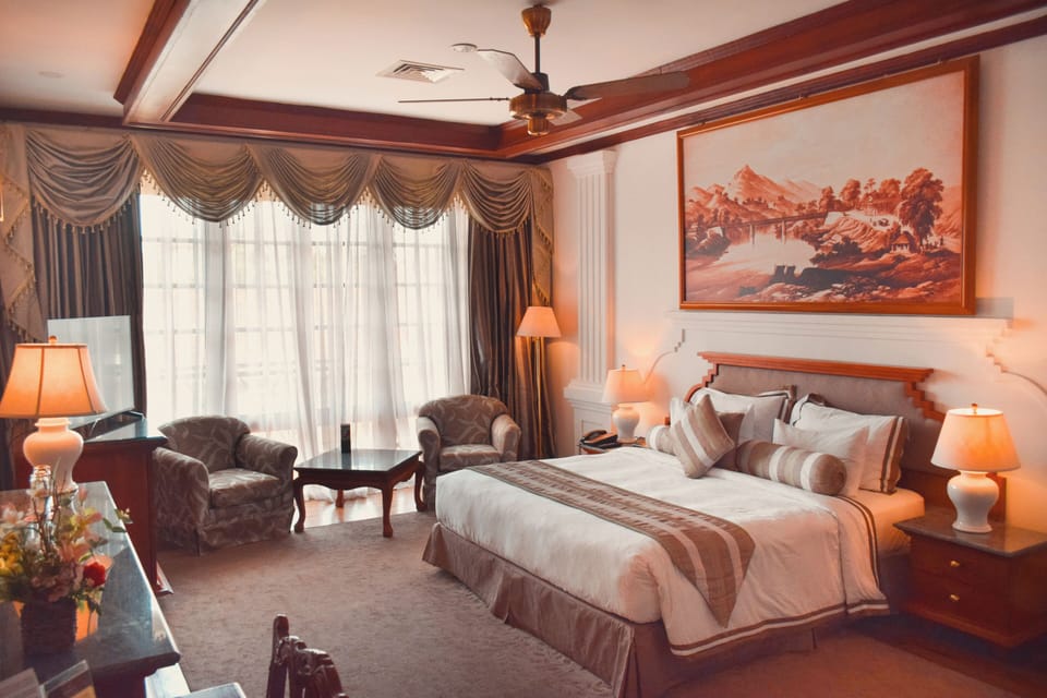 Two Bedroom Mahaweli Suite | Minibar, in-room safe, desk, iron/ironing board