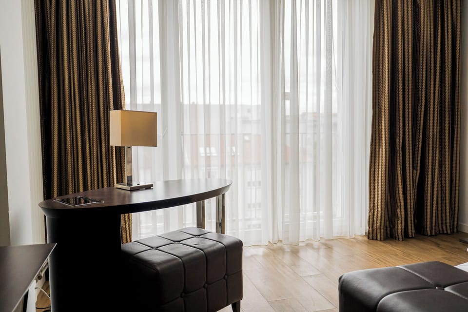 Minibar, in-room safe, desk, blackout drapes