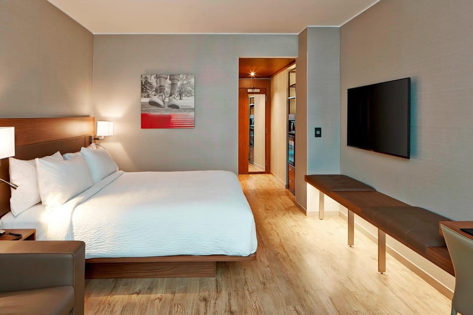 Pillowtop beds, in-room safe, individually decorated