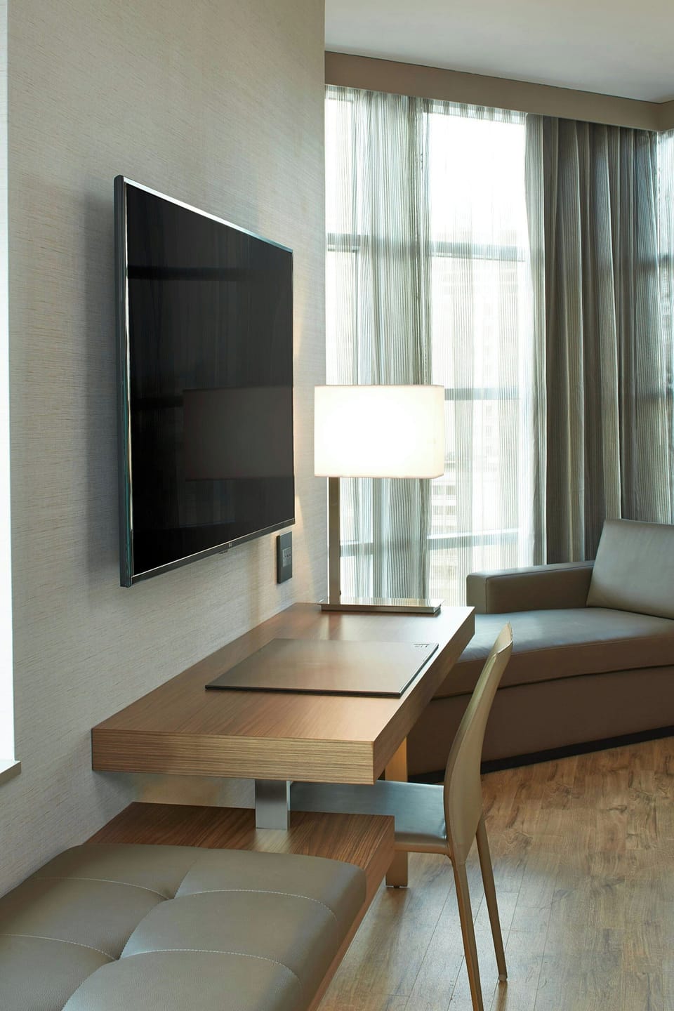 Room, 1 King Bed, Corner | Pillowtop beds, in-room safe, individually decorated
