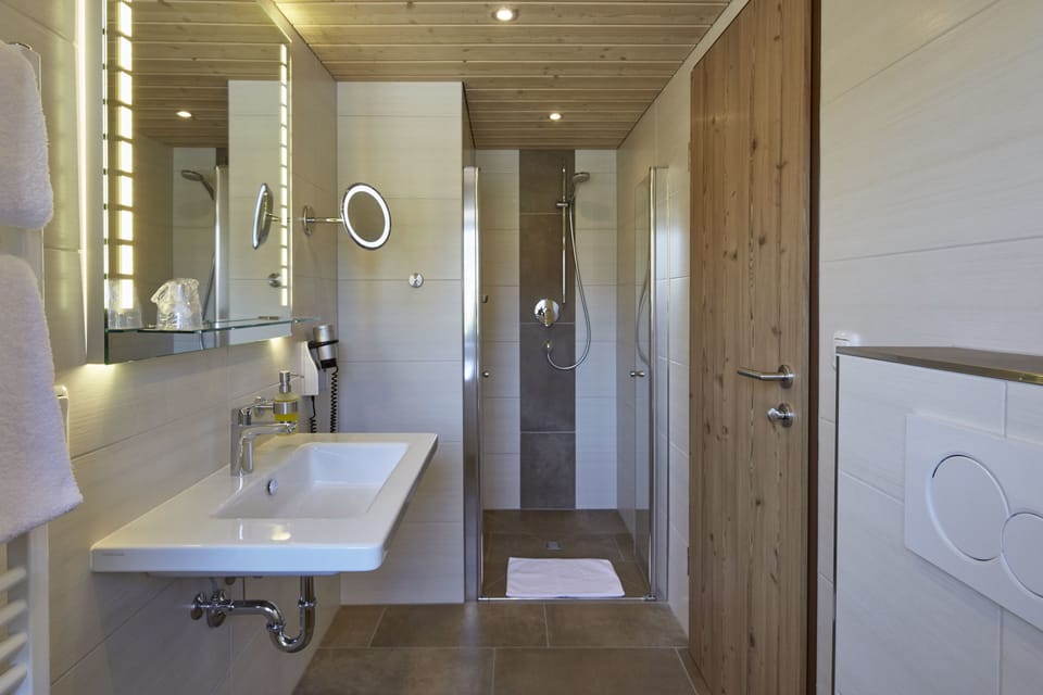 Single Room | Bathroom | Free toiletries, hair dryer, towels