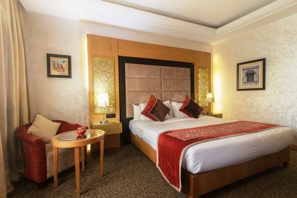 Double or Twin Room, City View | Premium bedding, minibar, in-room safe, desk