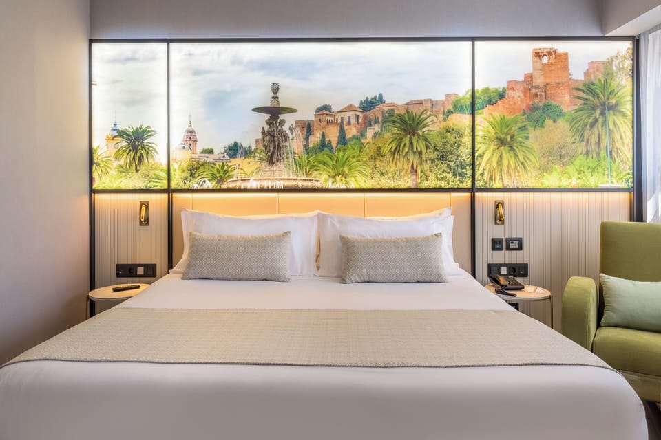 Minibar, in-room safe, desk, laptop workspace