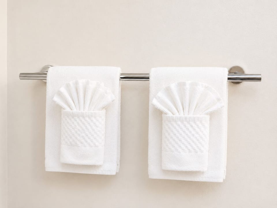 Room, 1 King Bed, Accessible, Non Smoking | Bathroom | Shower, free toiletries, hair dryer, towels
