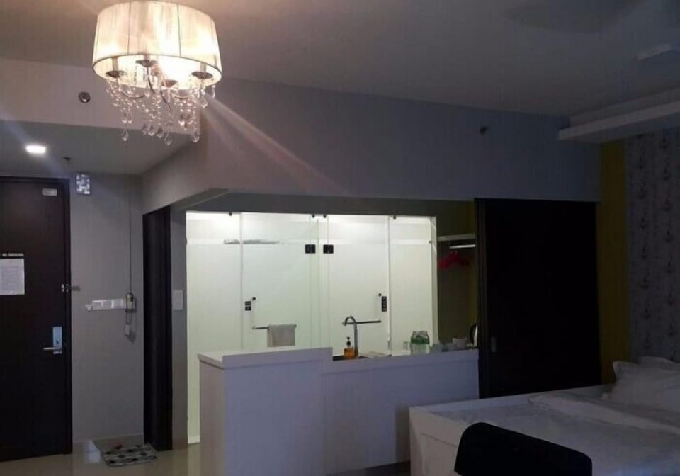 Classic Quadruple Room, Multiple Beds, Balcony, Pool View | Bathroom | Shower, hair dryer (on request), bidet, towels