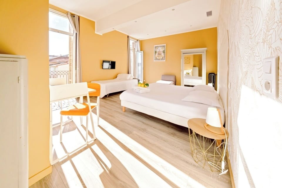 Family Room | Individually decorated, desk, blackout drapes, iron/ironing board