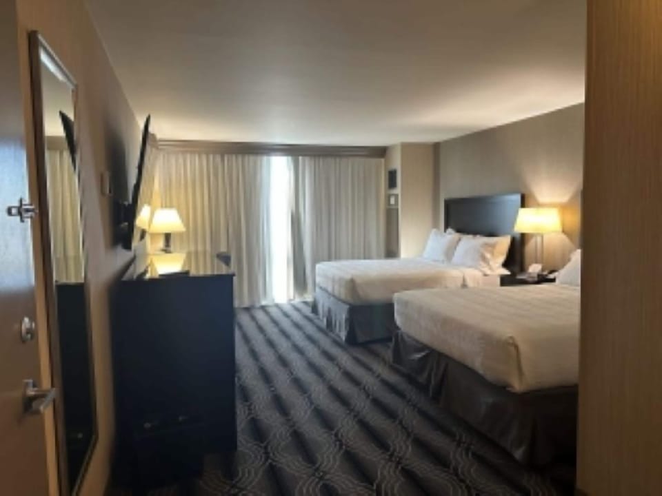 Standard Double Room, 2 Queen Beds | Hypo-allergenic bedding available, in-room safe, desk, blackout drapes