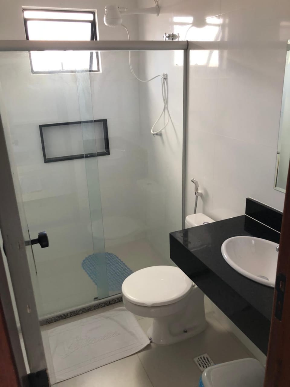 Shower, towels