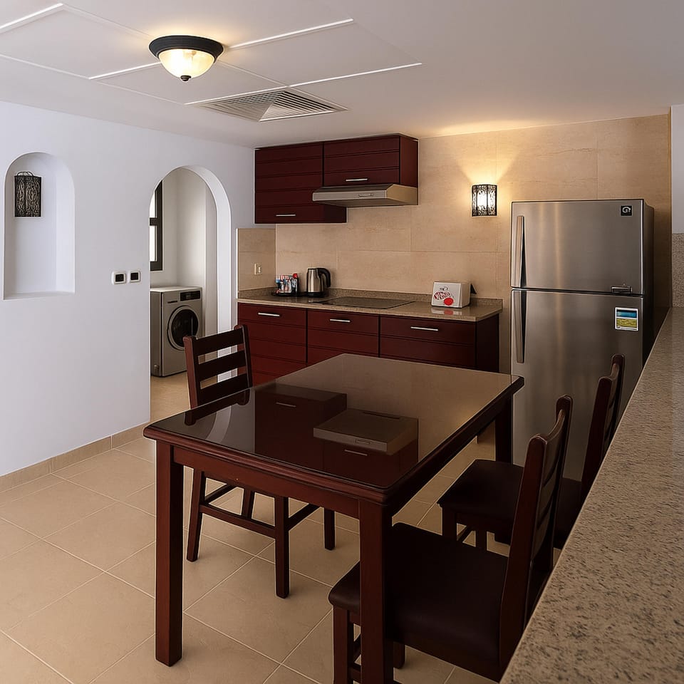 Villa, 3 Bedrooms | Private kitchenette | Coffee/tea maker, electric kettle, eco-friendly cleaning products