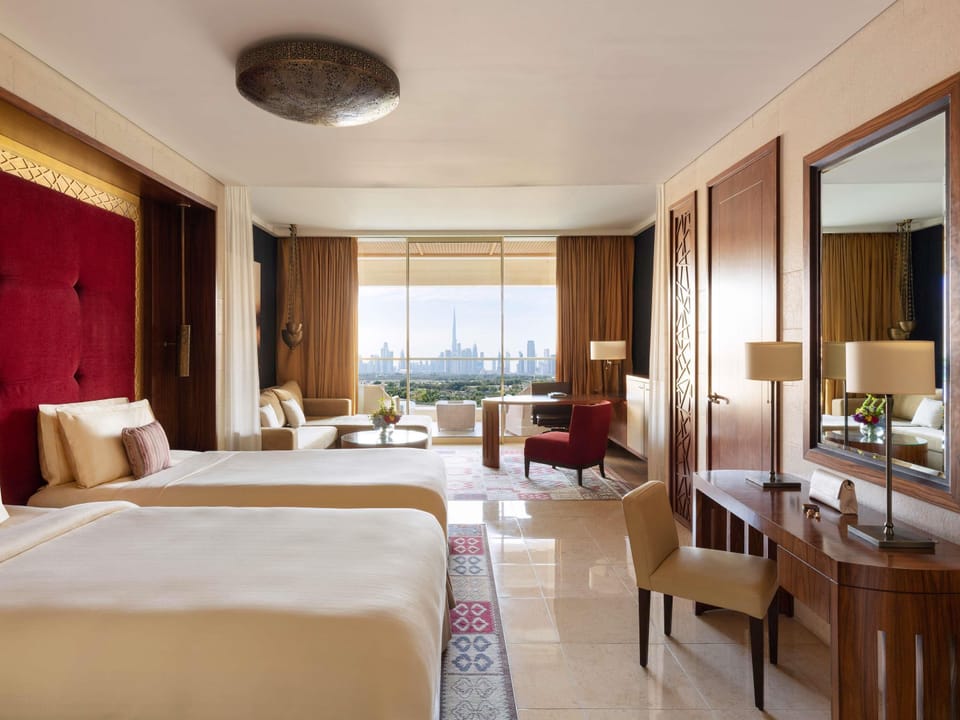 Premium bedding, minibar, in-room safe, desk
