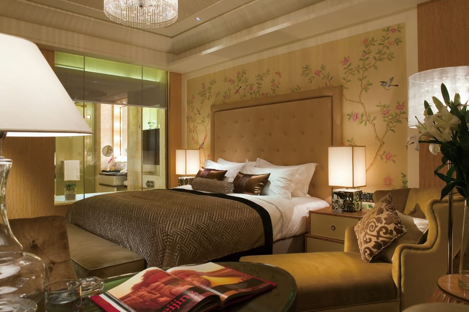 Premium bedding, down comforters, Select Comfort beds, minibar