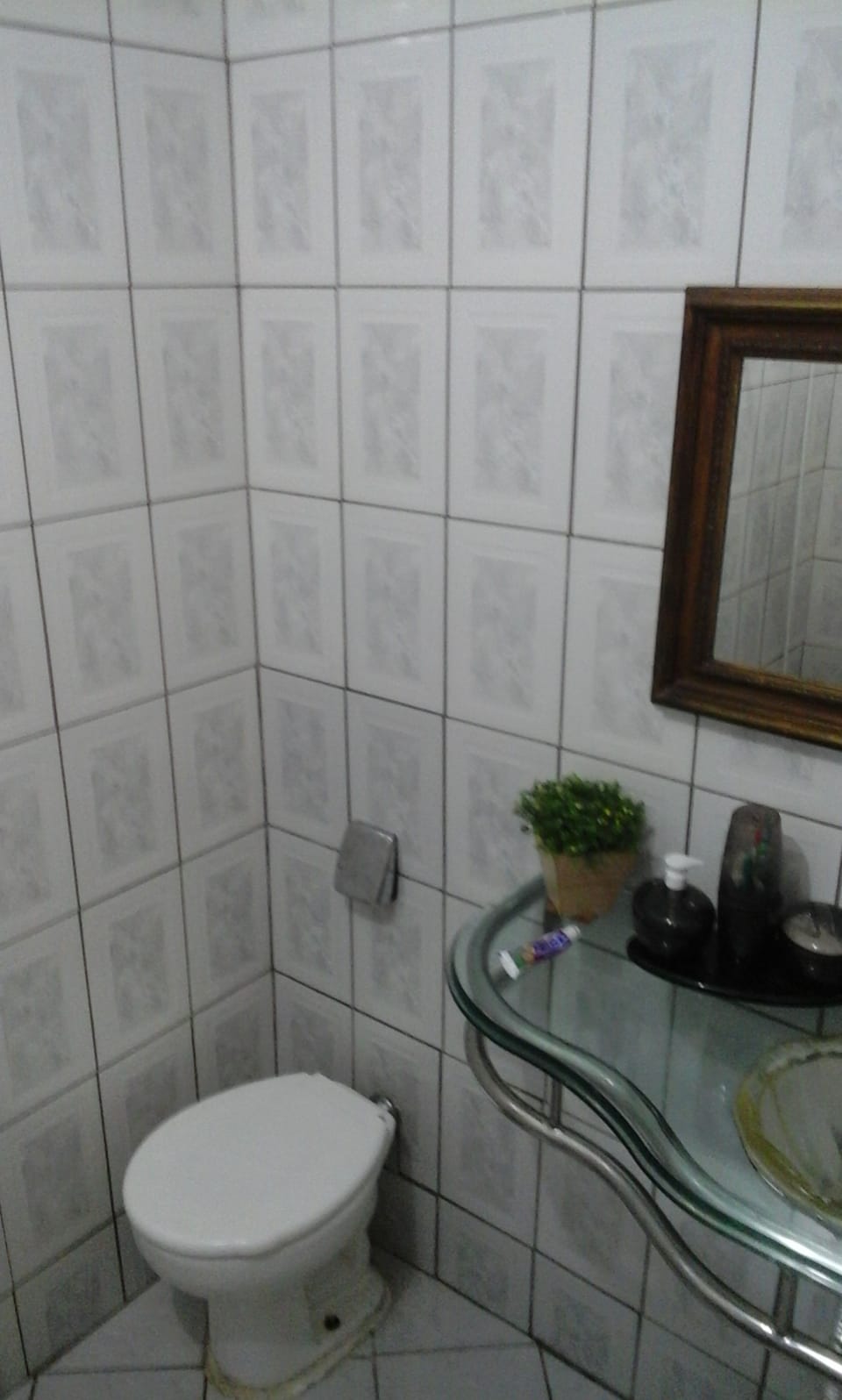 Shower, free toiletries, bidet