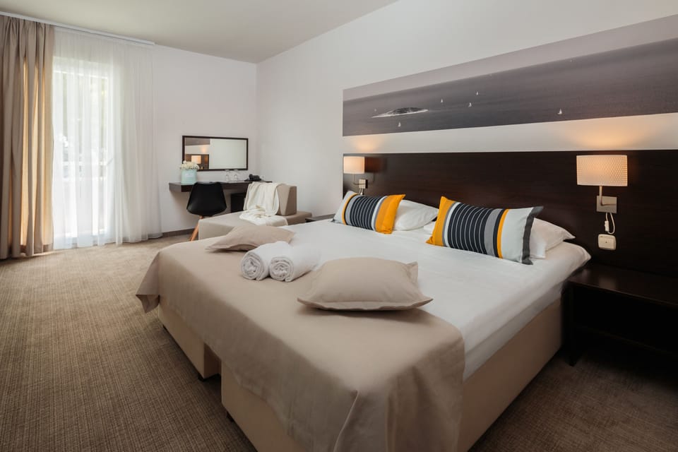 Superior Double Room, Balcony (seaside) | Minibar, in-room safe, desk, soundproofing