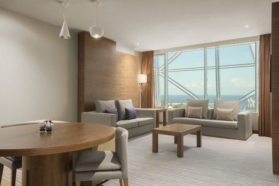 Pillowtop beds, minibar, in-room safe, desk