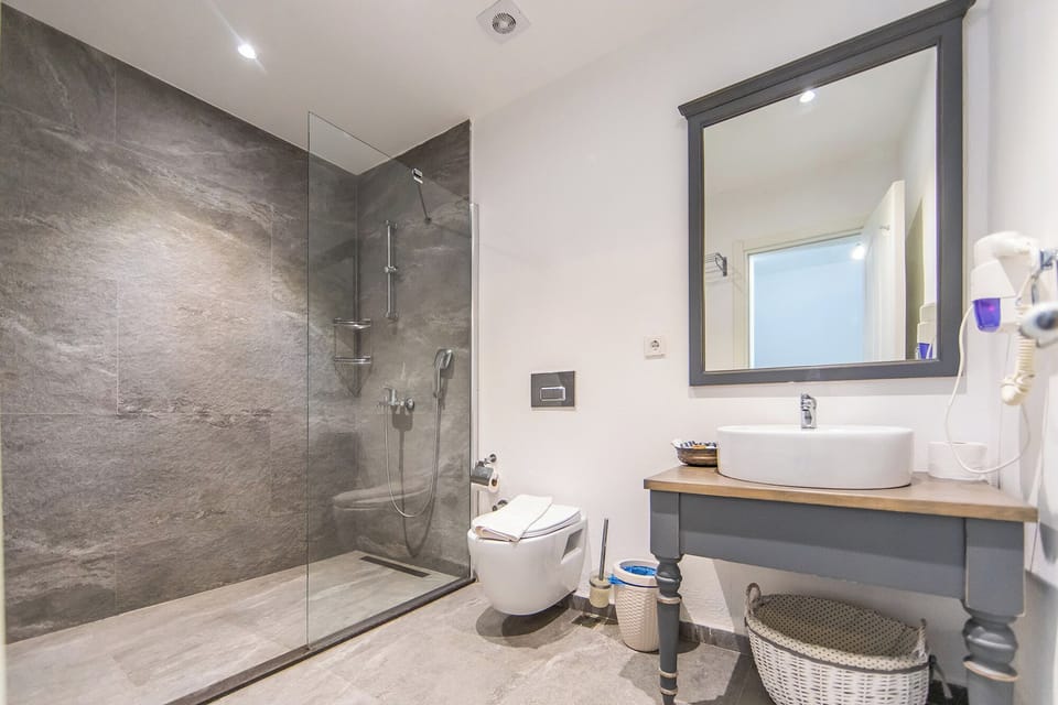 Standard Triple Room | Bathroom | Shower, rainfall showerhead, free toiletries, hair dryer
