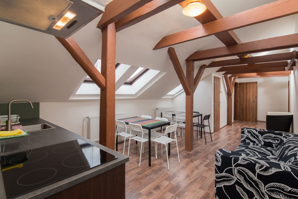Comfort Apartment, 3 Bedrooms | Private kitchen | Fridge, microwave, stovetop, electric kettle