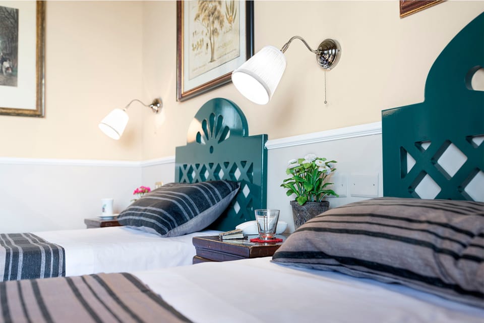 Twin Room, 2 Twin Beds | Desk, free WiFi, bed sheets, wheelchair access