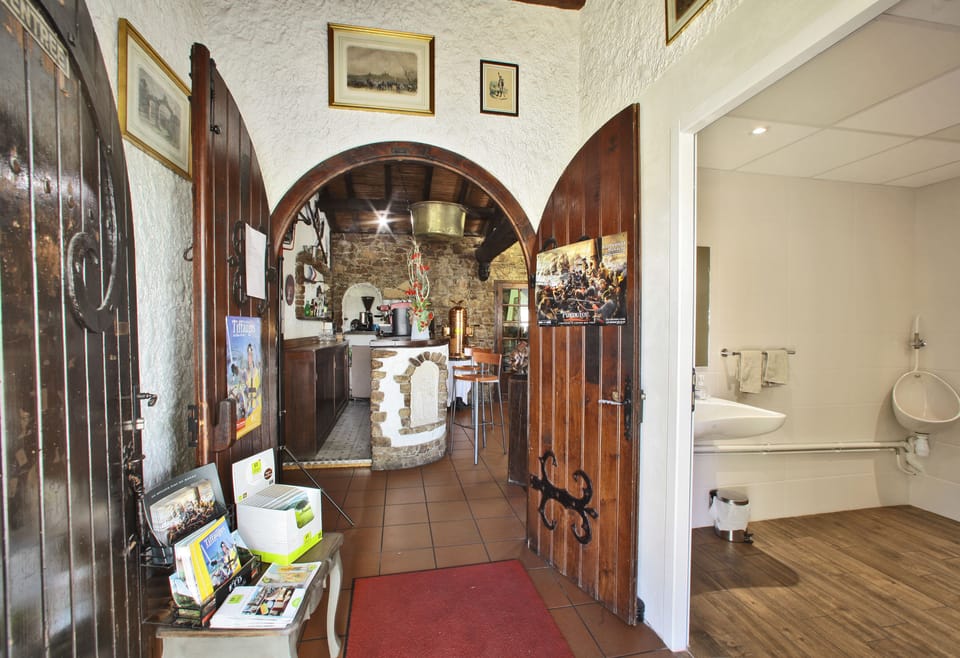 Interior entrance