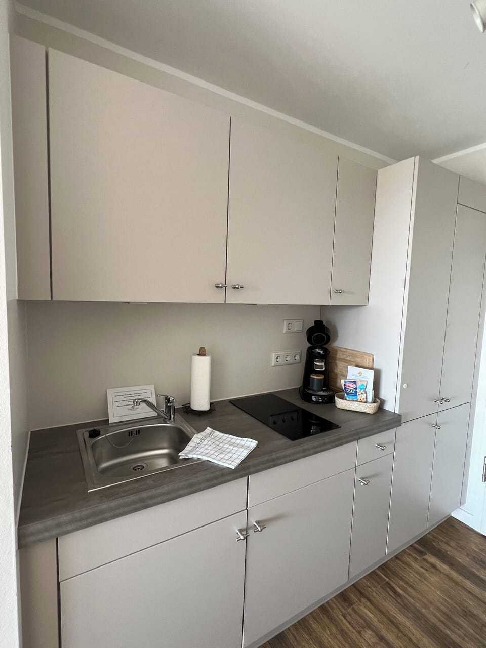 Deluxe Double Room, Terrace | Private kitchen | Fridge, stovetop, coffee/tea maker, electric kettle