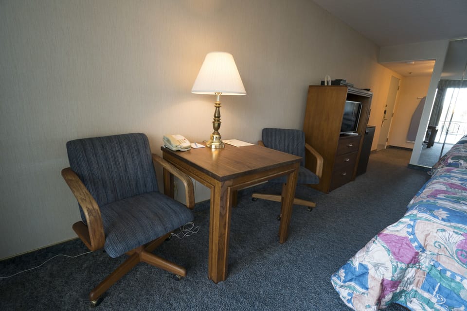 Room, 2 Queen Beds | Desk, iron/ironing board, cribs/infant beds, free WiFi