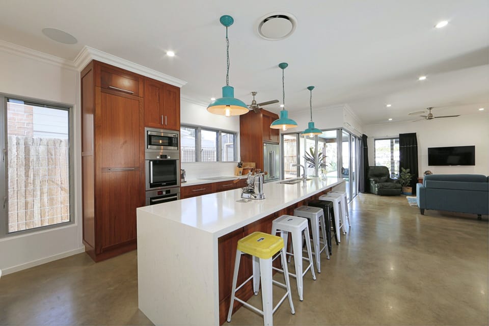 Executive Villa | Private kitchen | Espresso maker, coffee/tea maker, fridge, microwave