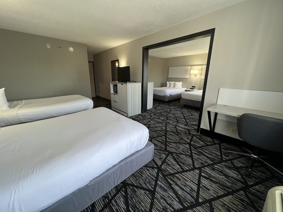 Studio Suite, Multiple Beds, Non Smoking | Desk, blackout drapes, iron/ironing board, cribs (free)