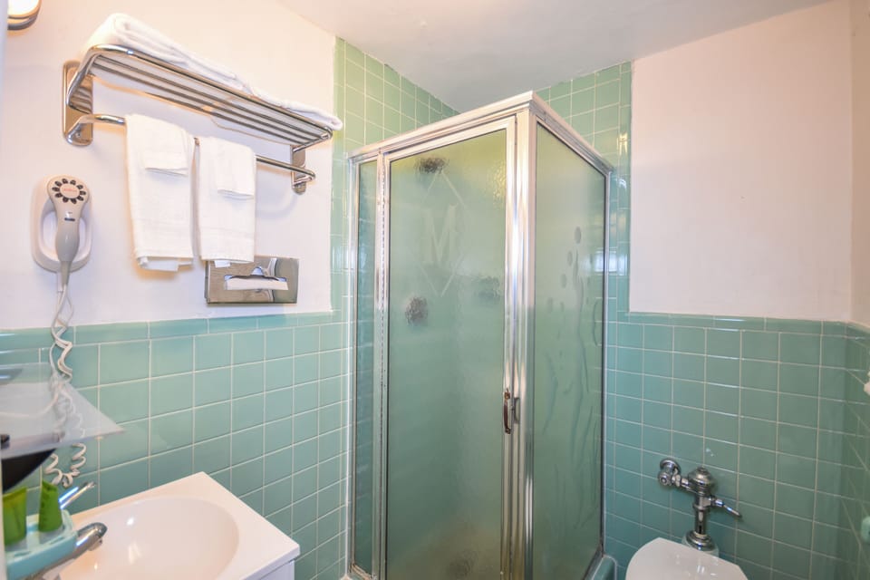 Standard Room, 1 King Bed | Bathroom shower