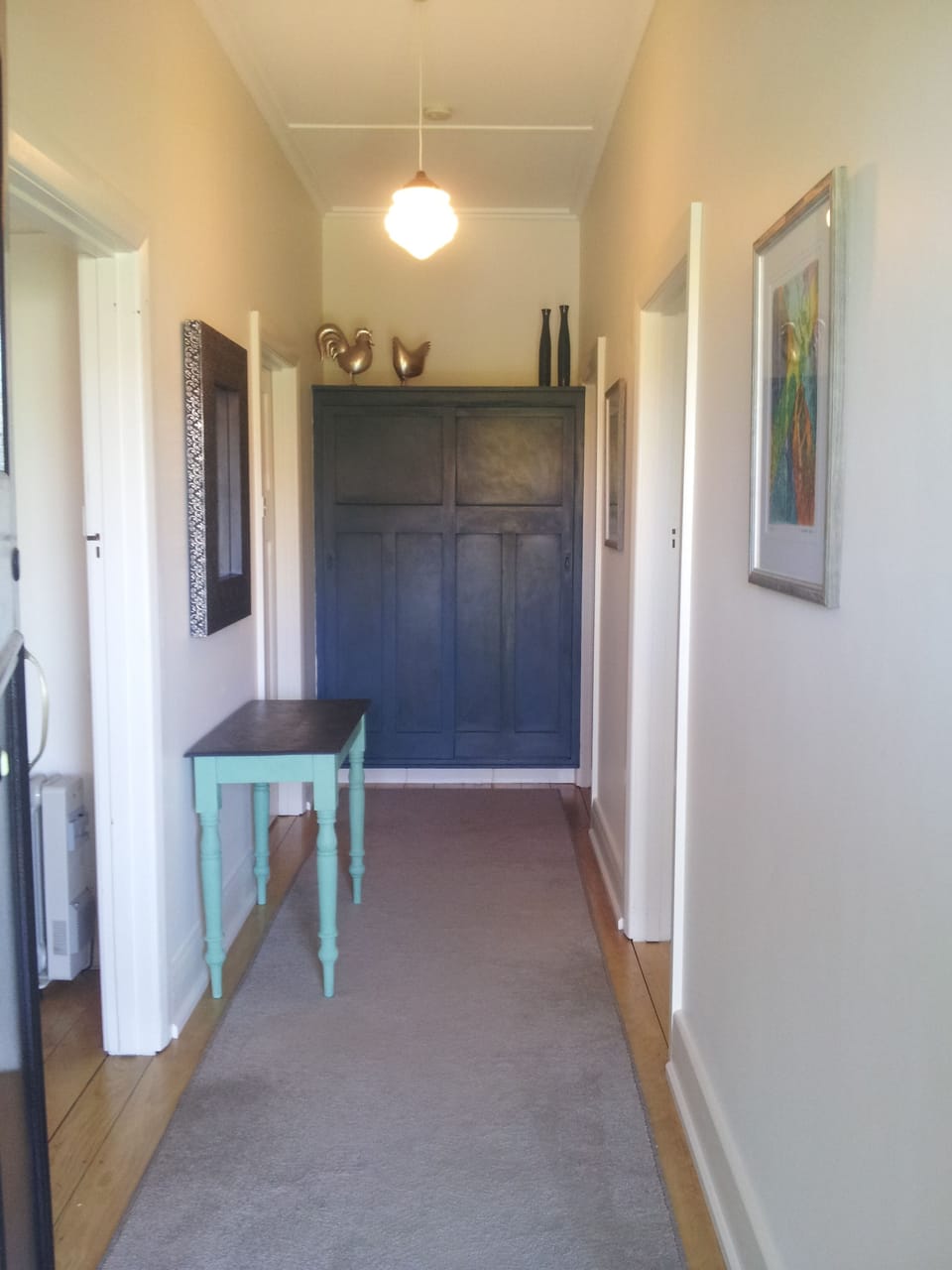 Interior entrance