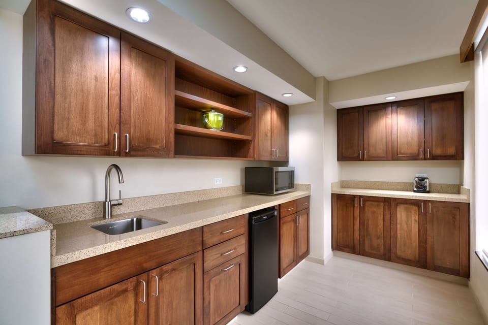 Suite, 1 Bedroom (1 King and 1 Sofa Bed) | Private kitchen | Coffee/tea maker