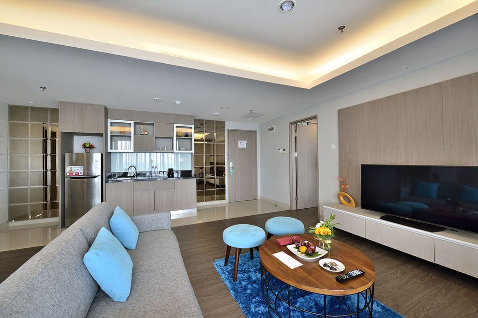 Penthouse | Living area | LED TV