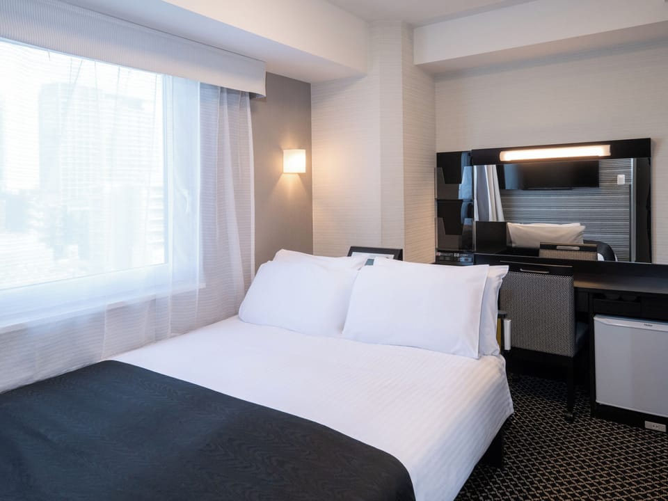 Double Room, Non Smoking | Premium bedding, desk, blackout drapes, iron/ironing board