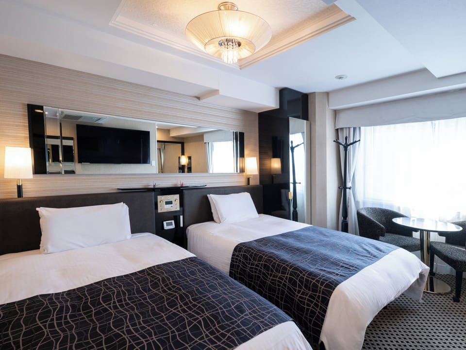 Twin Room, Non Smoking | Premium bedding, desk, blackout drapes, iron/ironing board