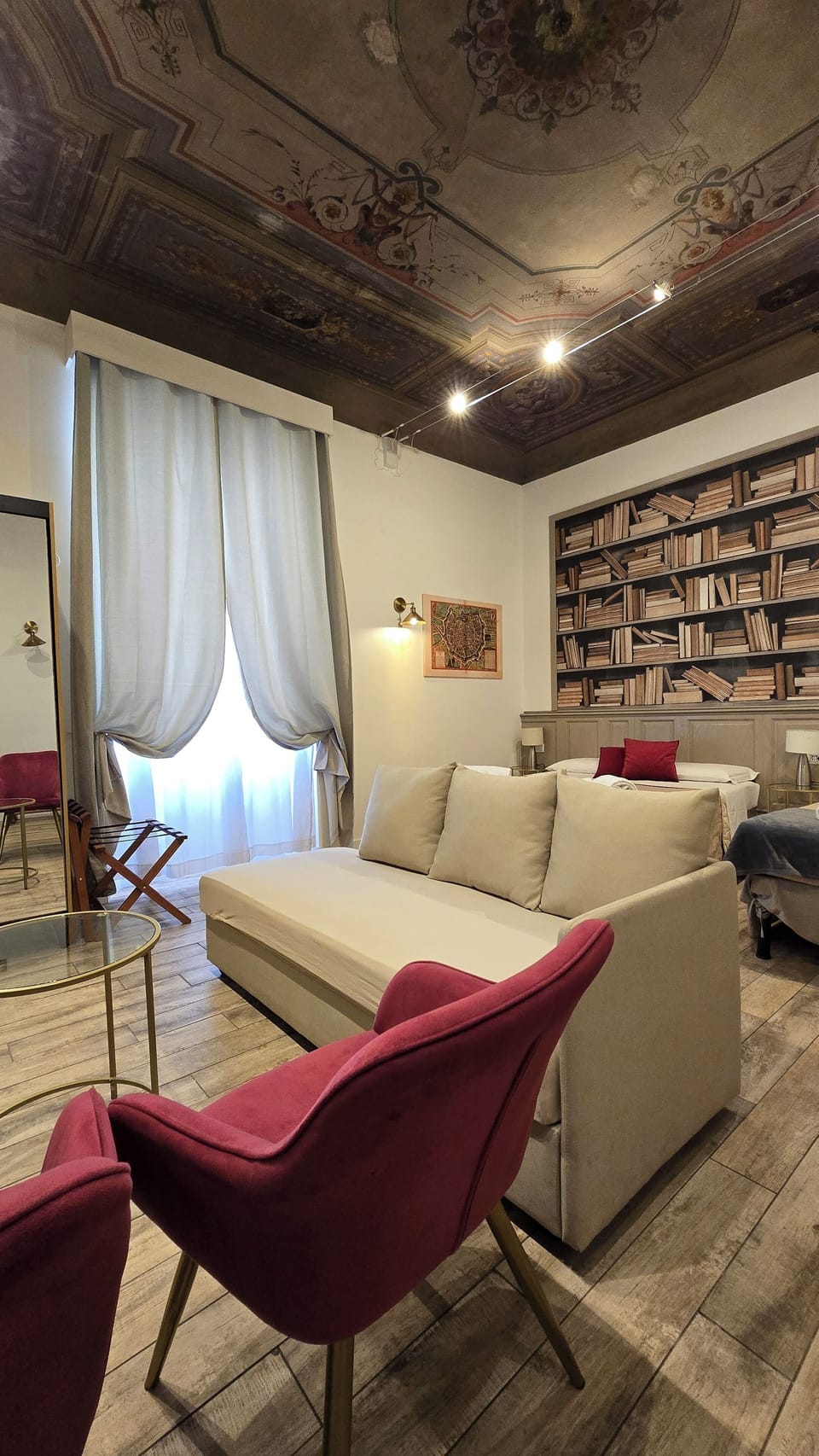 Family Room | Down comforters, pillowtop beds, in-room safe, individually furnished