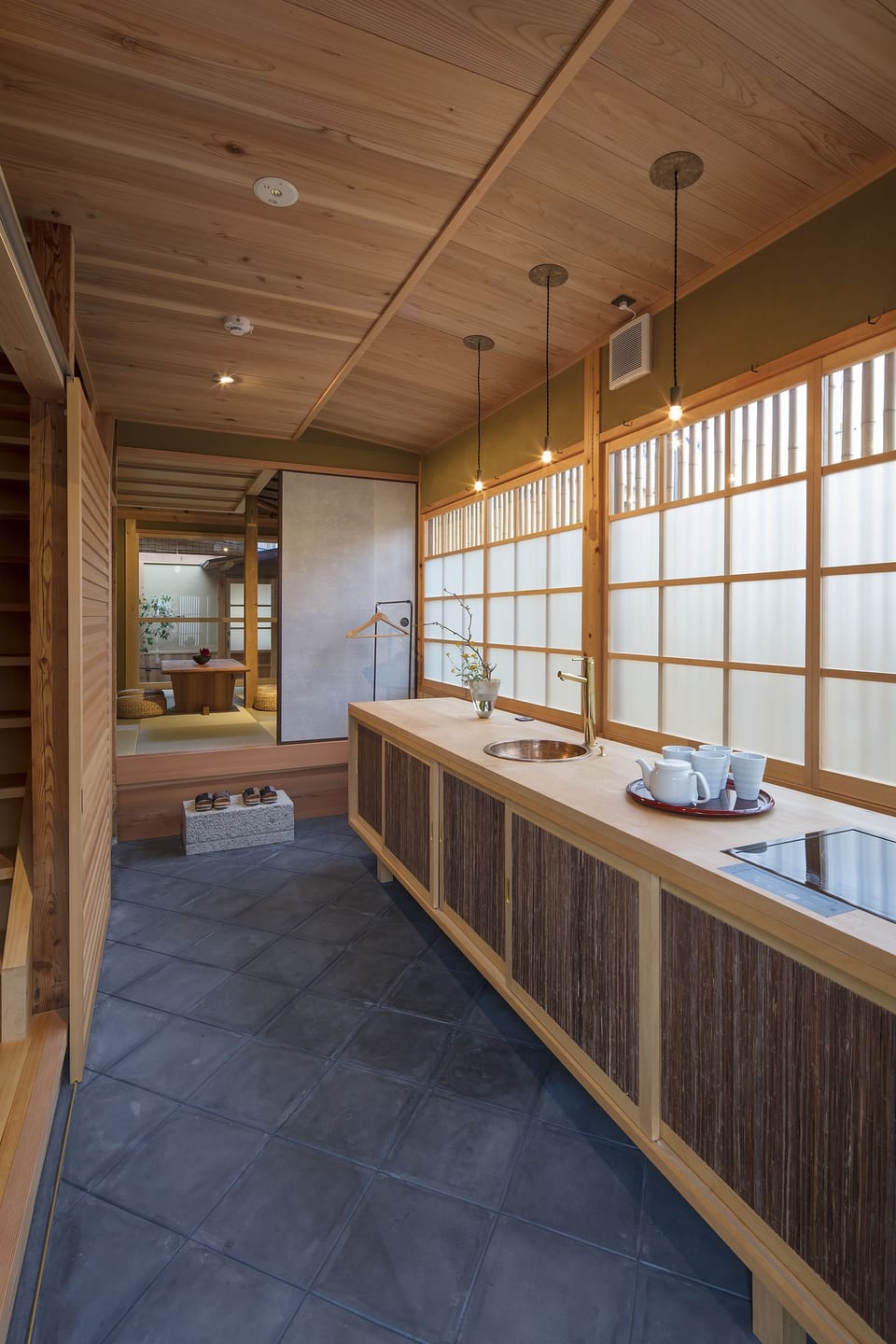 Umenoki-an | Private kitchen | Fridge, microwave, stovetop, coffee/tea maker