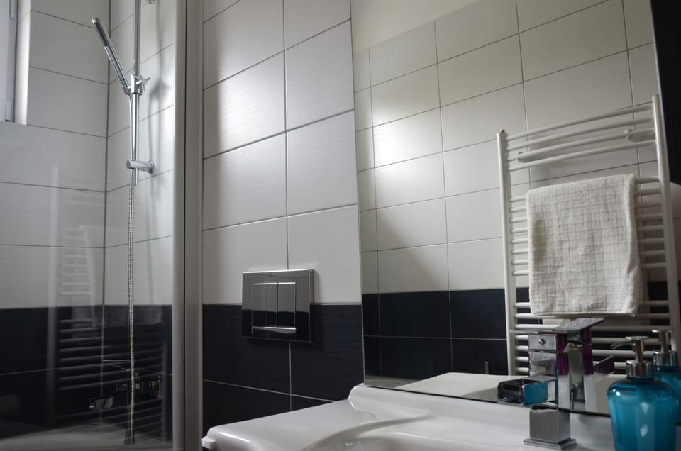 Free toiletries, hair dryer, slippers, towels